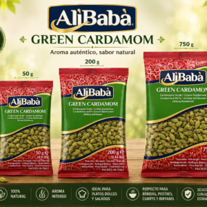 Cardamomo Verde Premium (Green Cardamom) – 50 g, 200 g y 750 g