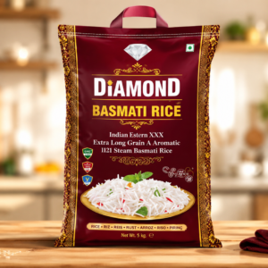Diamond Basmati Rice 5 kg – Arroz Basmati Premium de Grano Largo