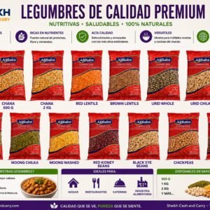 Legumbres y Lentejas – 500g, 1KG y 2KG